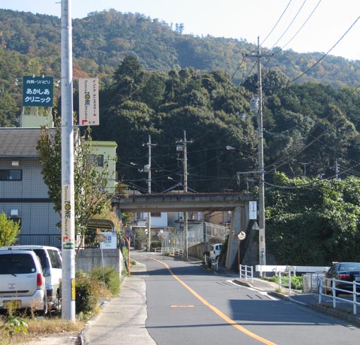 JR芸備線のガード